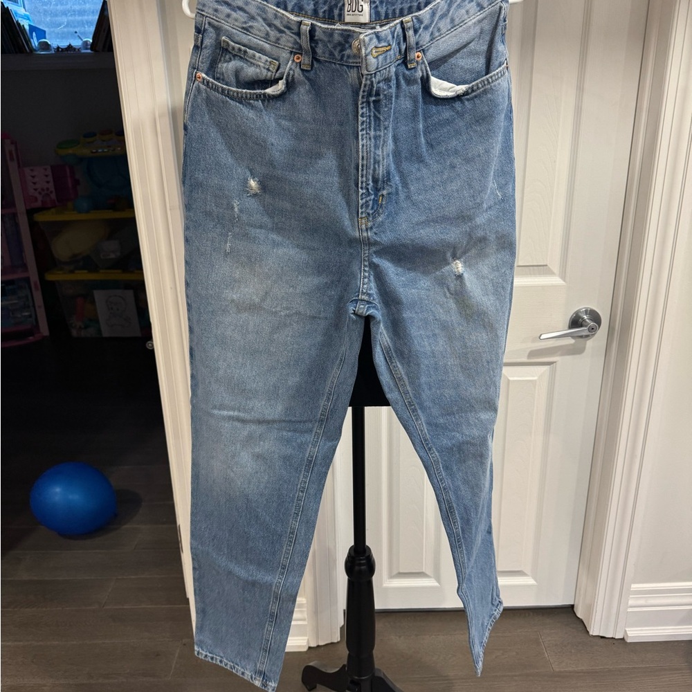 BDG Light Blue Straight Leg Jeans